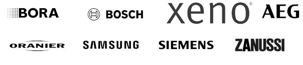 Logos der Gerätehersteller