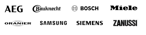 Logos der Gerätehersteller